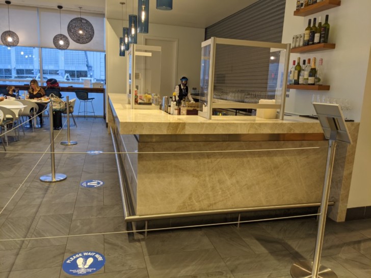 Review: American Express Centurion Lounge Covid Edition