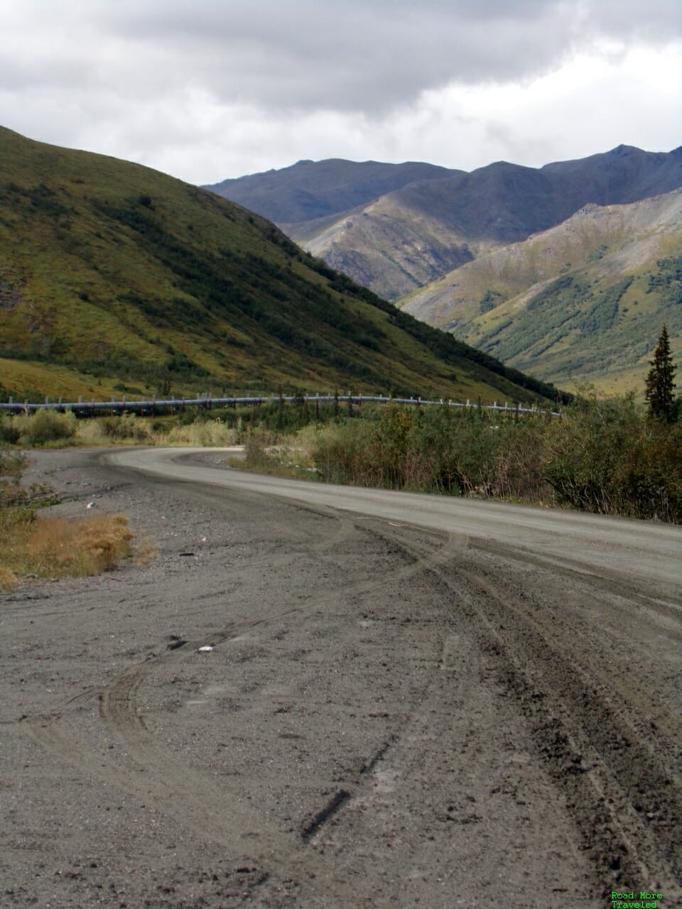 Southbound view Dalton Highway MP 175