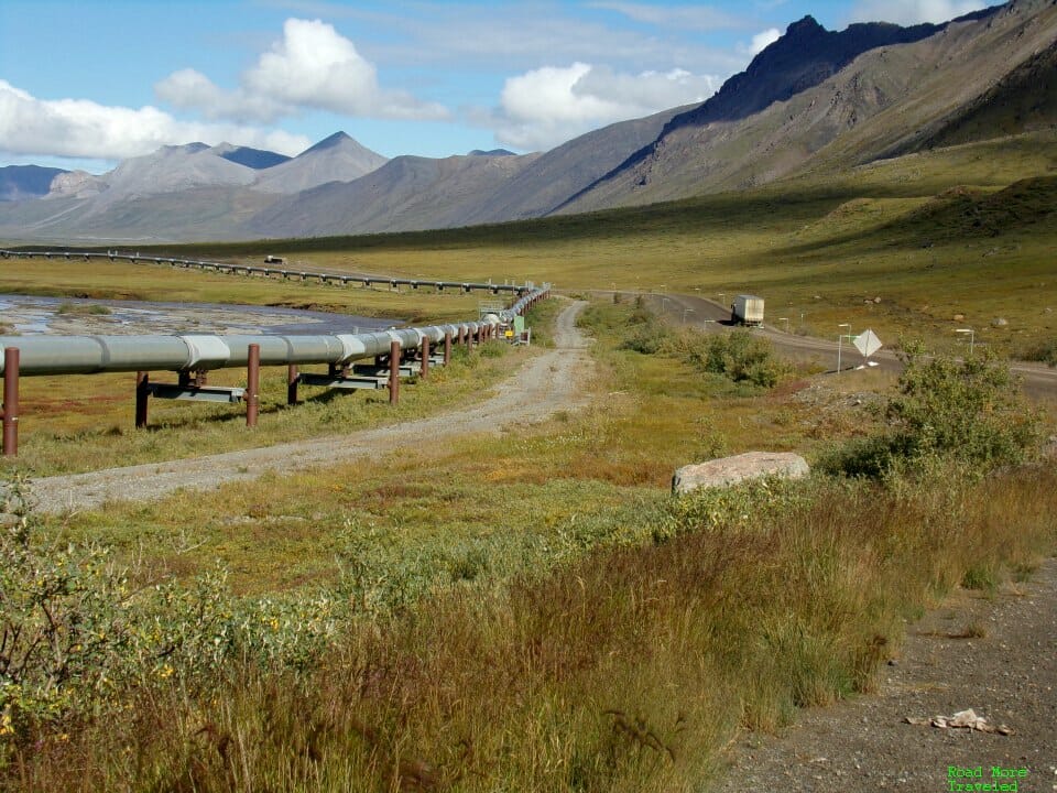 Alaska Pipeline near MP 255