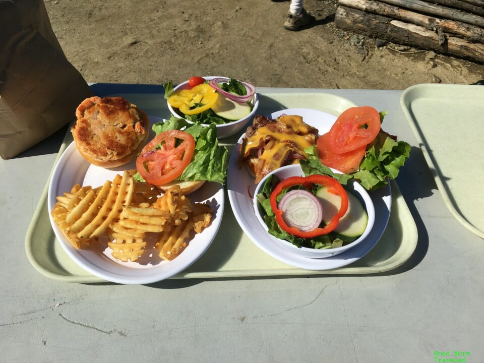Yukon River Camp food