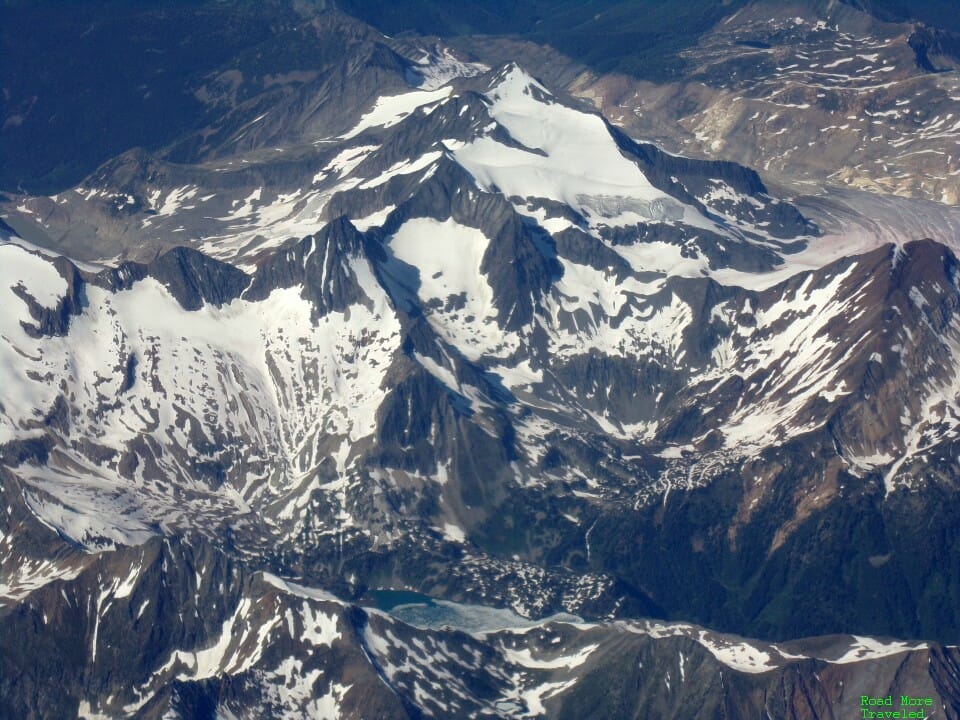 Canadian Rockies over British Columbia