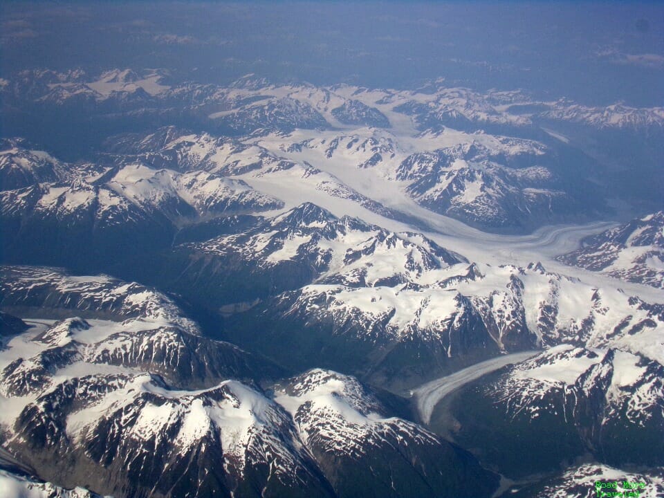 Icefields near Skagway, Alaska