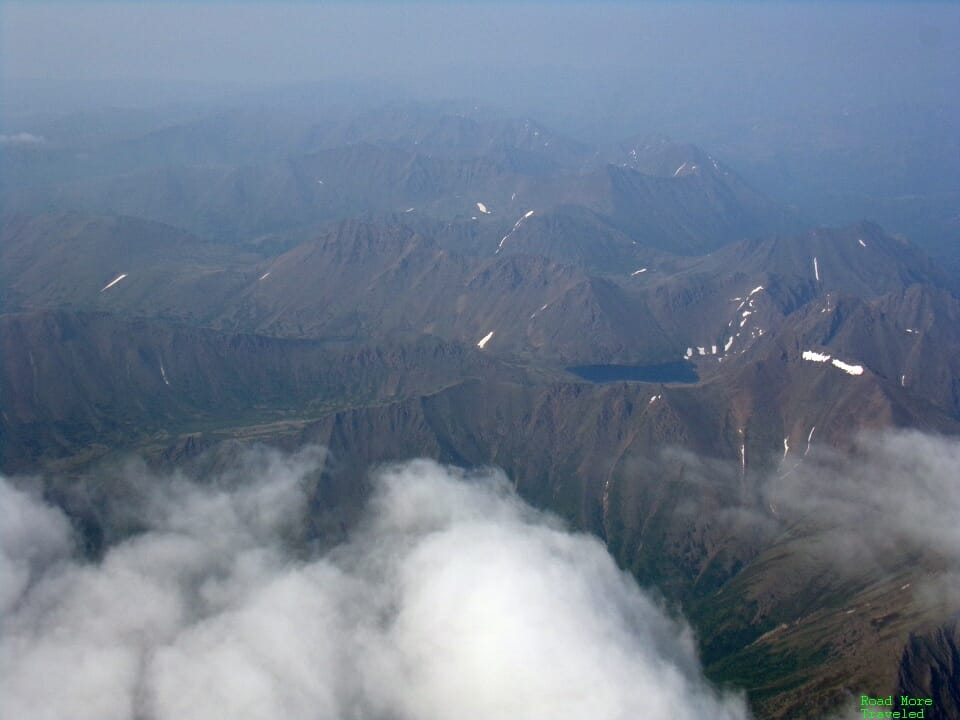 Chugach Mountains east of Anchorage