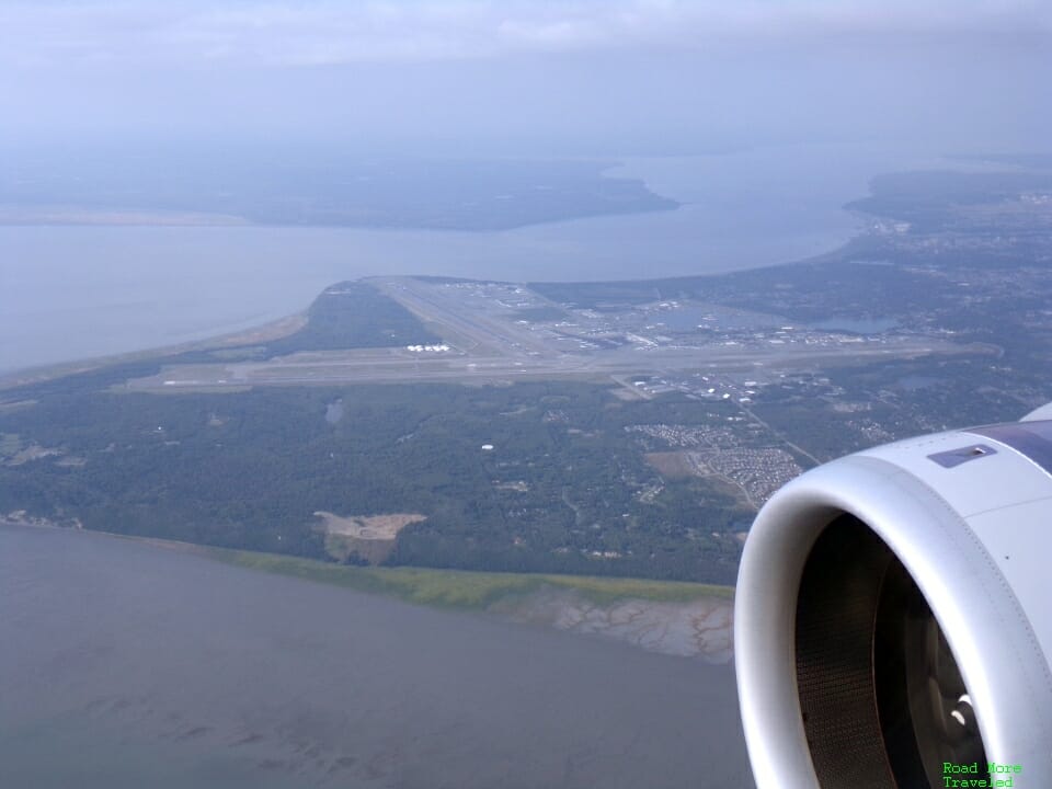 Ice Airport Alaska in the summer