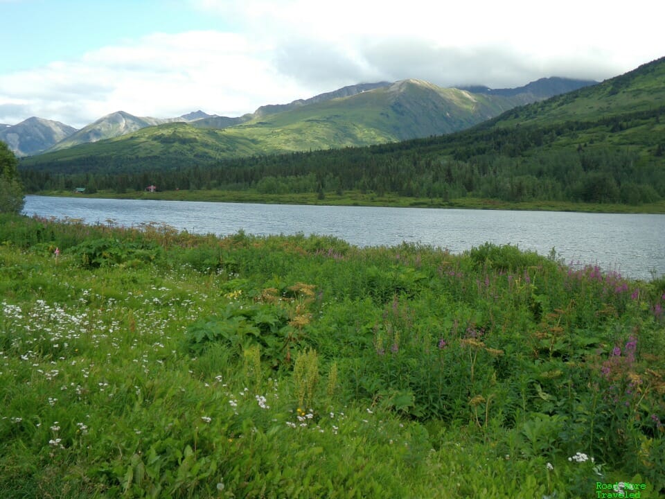 Small laike north of Summit Lake, Alaska