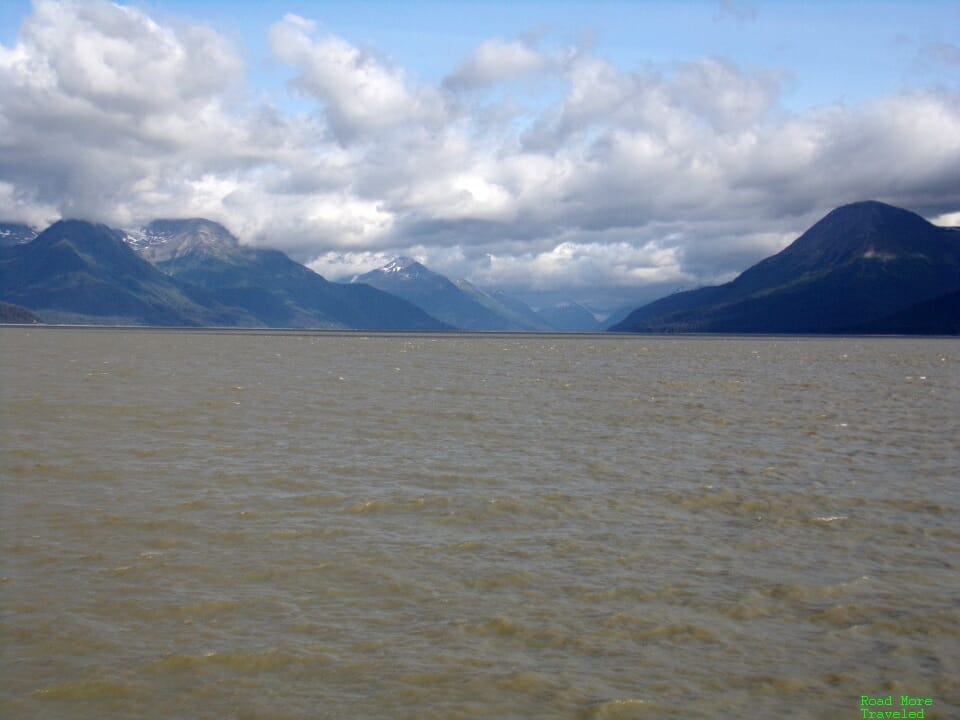 Turnagain Arm at high tide