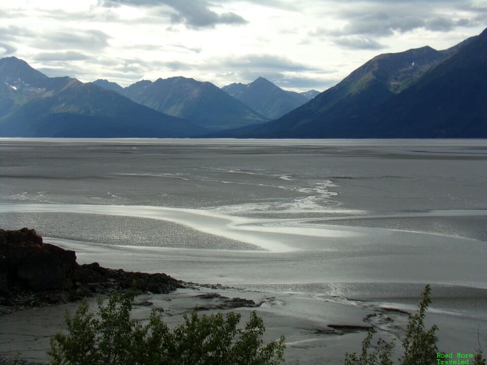 Turnagain Arm at normal water level