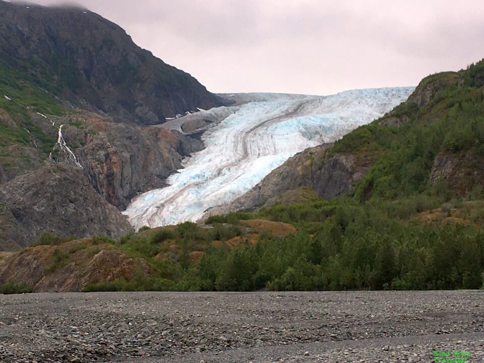 View of Exit Glacier from Glacier View