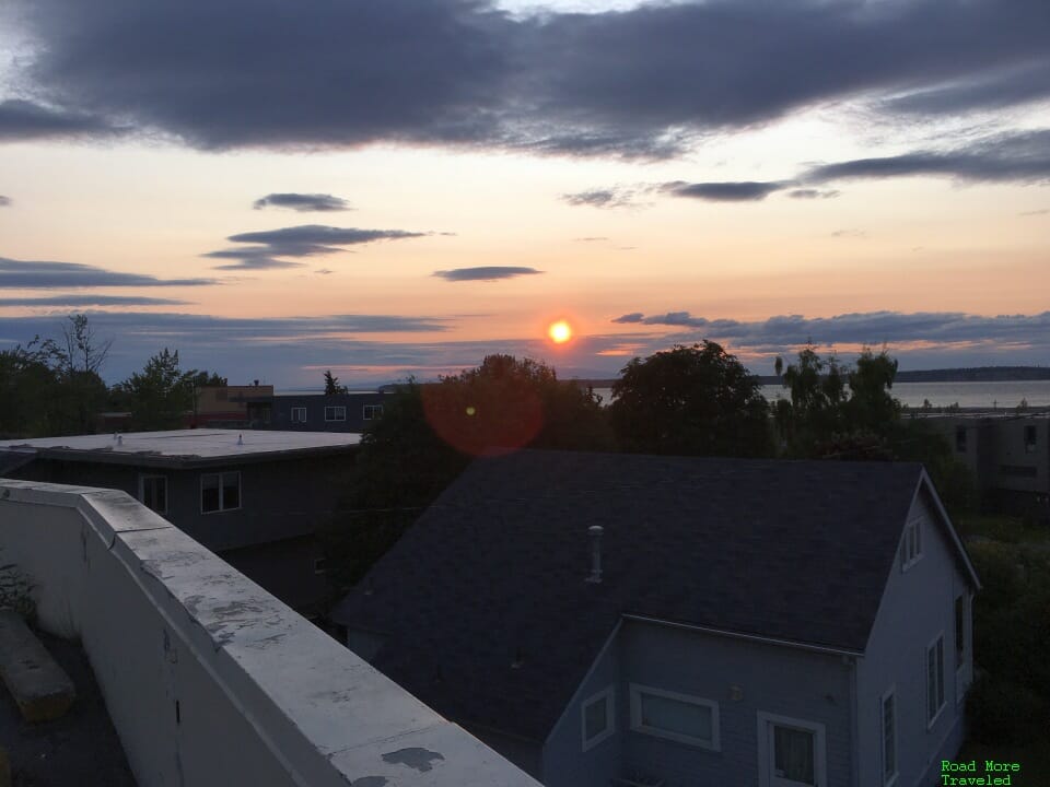 Sunset in Anchorage, Alaska