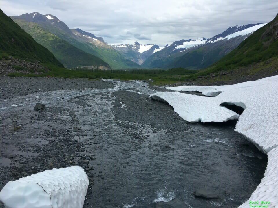Valley view from Byron Glacier