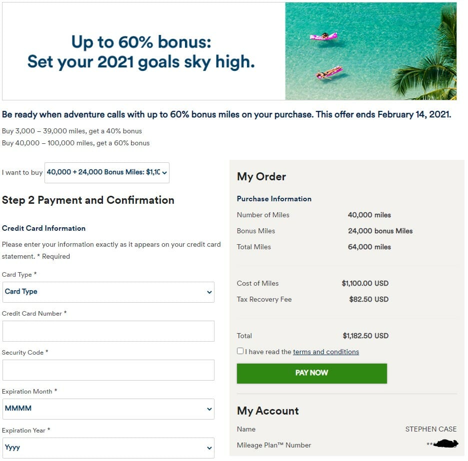 a screenshot of a credit card