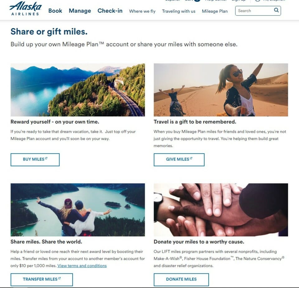 a screenshot of a website