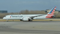 a plane on the runway