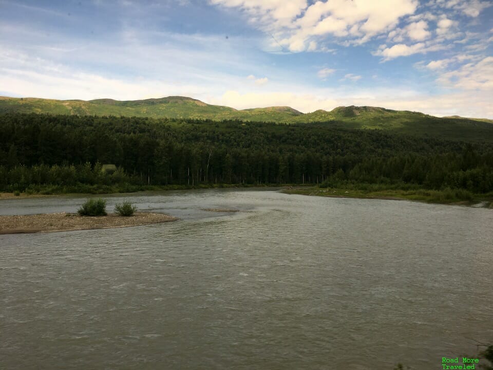 Susitna River and Alaska Range