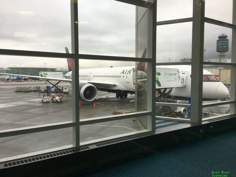 Air Canada B787-9 at YVR