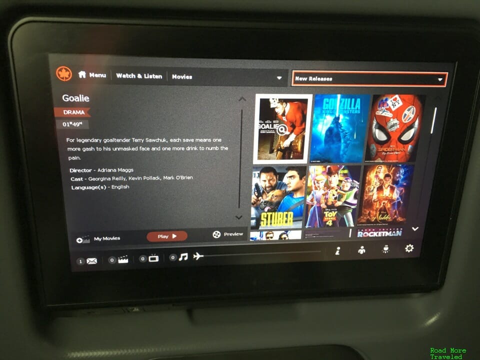 Air Canada movies