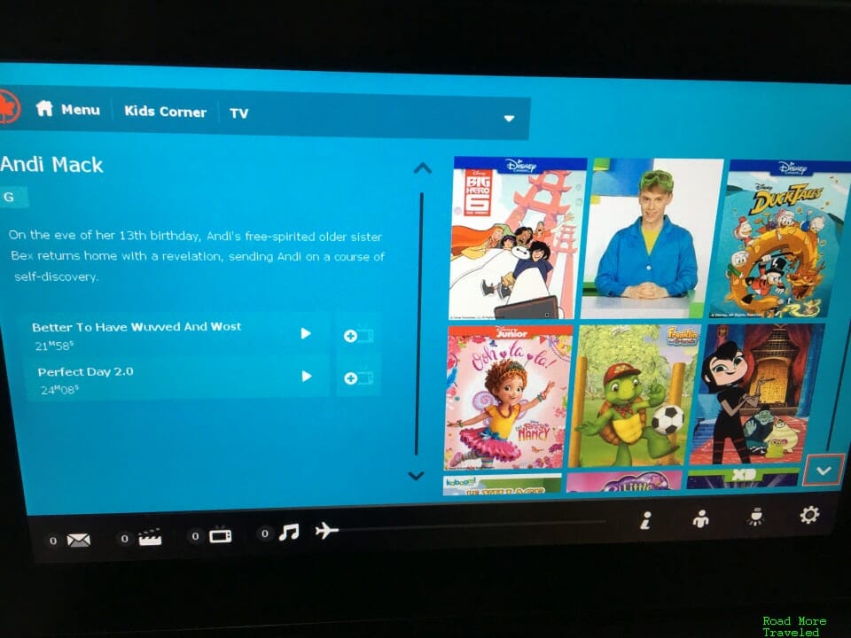 Air Canada kids shows