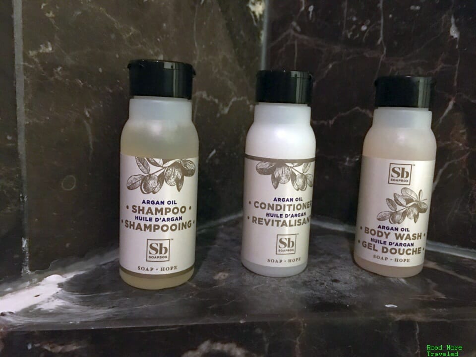 Delta Hotels Soapbox toiletries