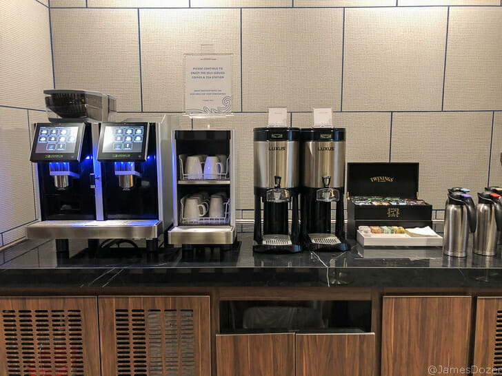 a coffee machine on a counter