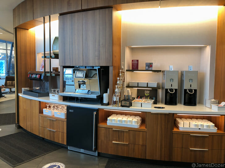 a coffee machine and coffee maker in a restaurant