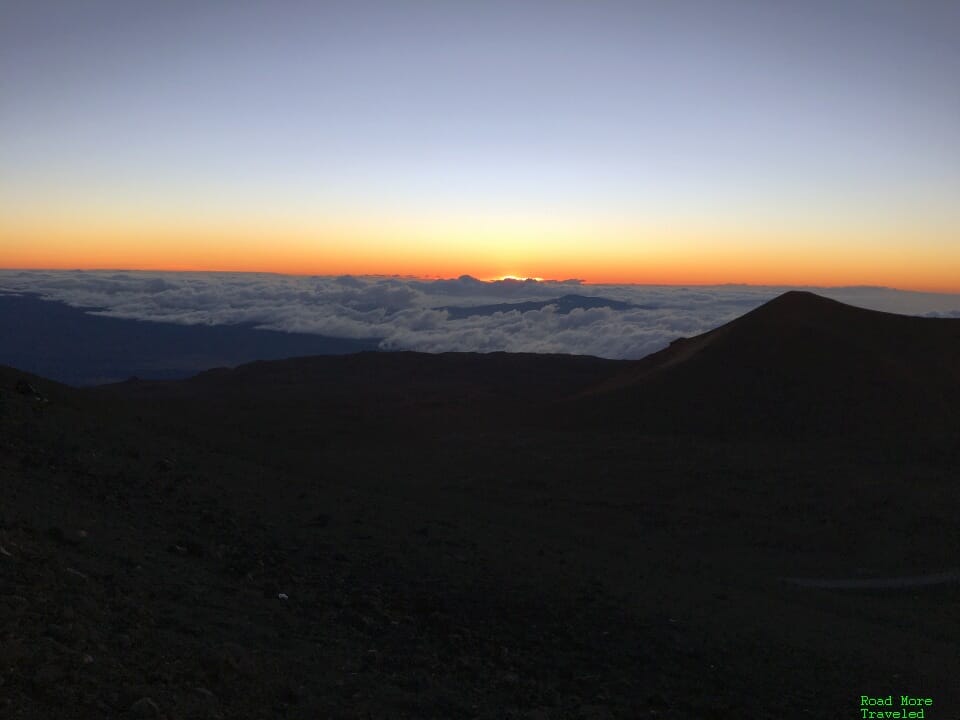 Sunset at Mauna Kea