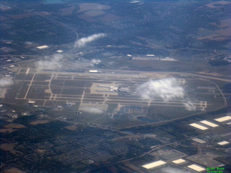 View of IND airfield