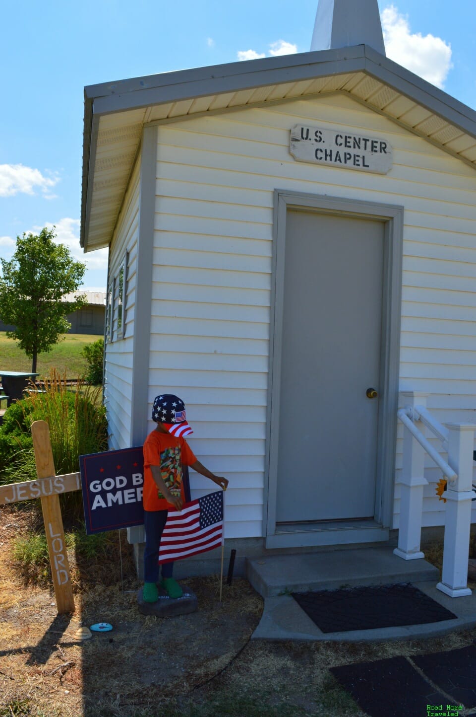 Journey to the Center of the USA - US Center Chapel, Lebanon, KS