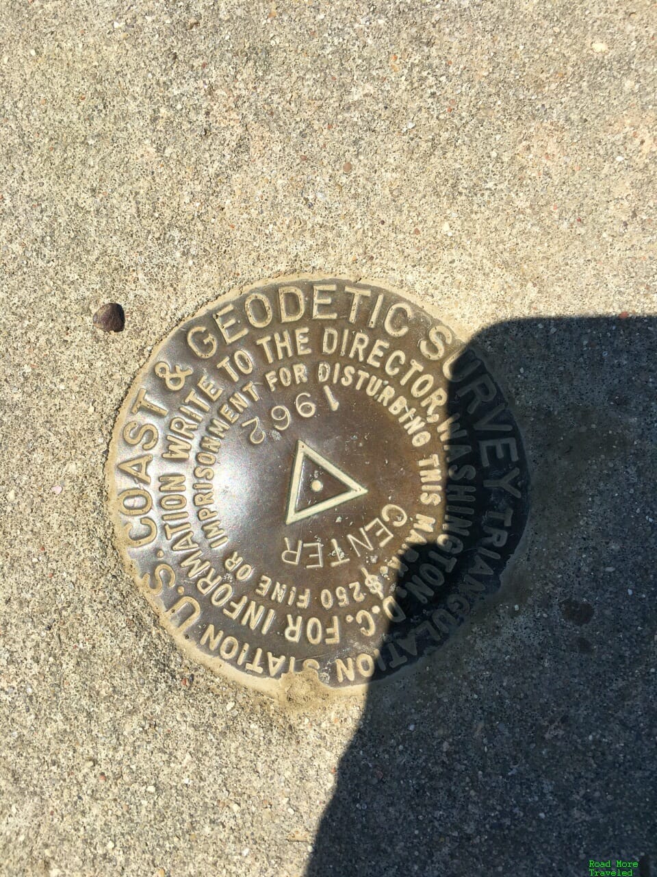 Center of the nation marker #2, South Dakota