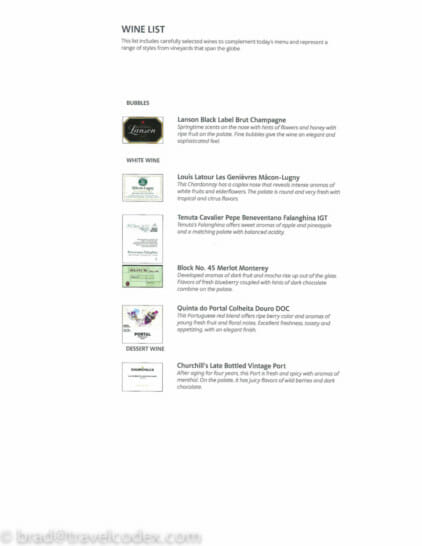 a screenshot of a menu