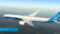 a plane flying in the sky