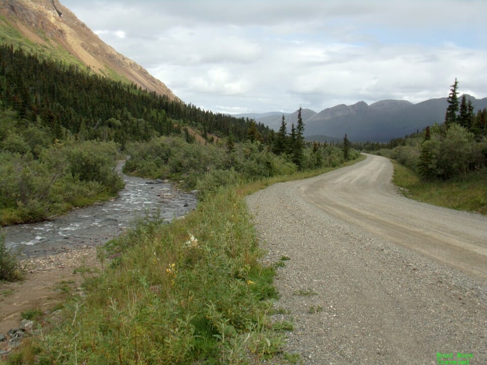 The Denali Road Lottery - park road near MP 35