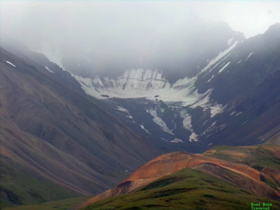 Alaska Range icefields, Polychrome Pass