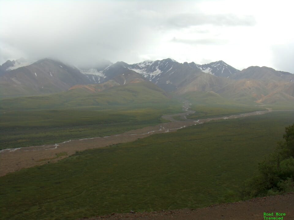 The Denali Road Lottery - glaciers of Alaska Range