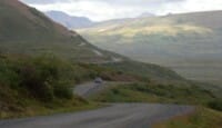 Denali Park Road through Polychrome Pass