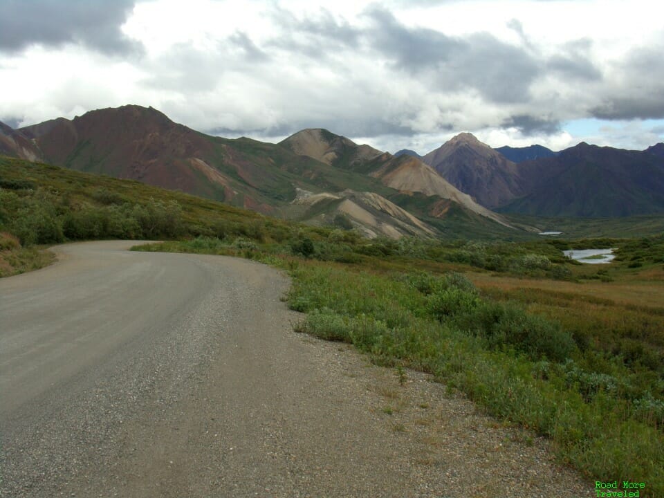 Denali Park Road at Sable Pass