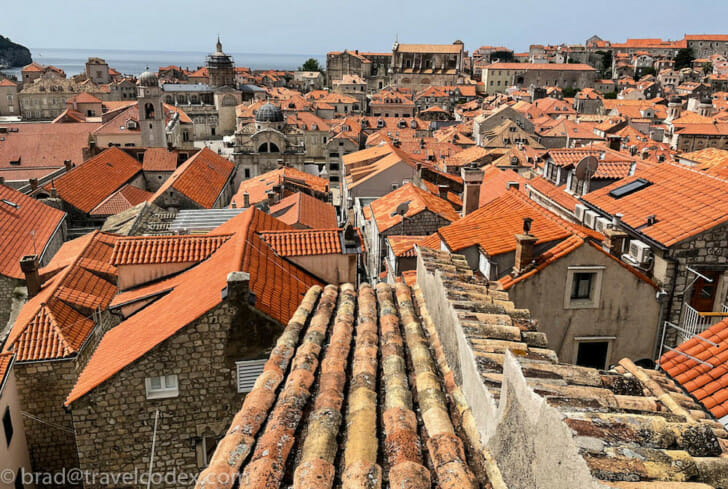 Roofs of Dubrovnik Old City