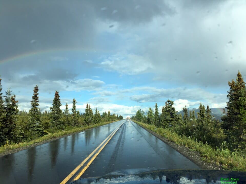 Rainbow in Denali National Park