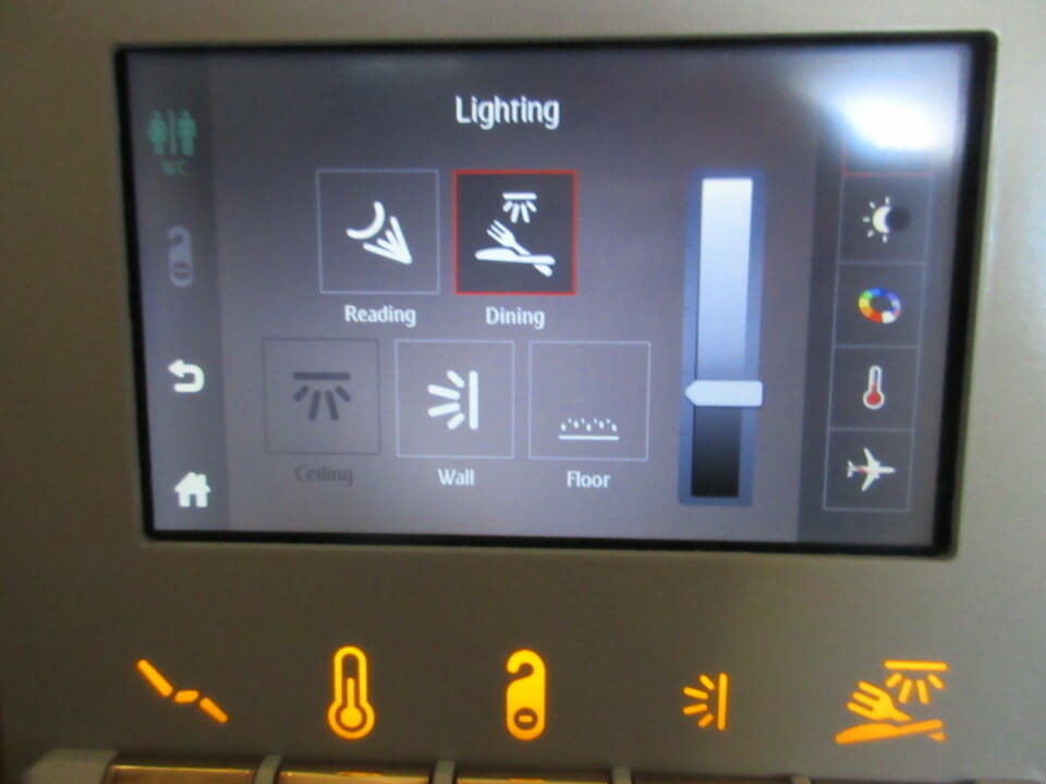a screen with text on it