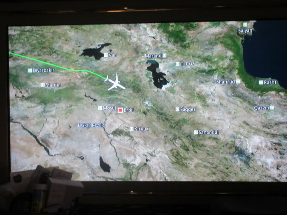 a map of a plane