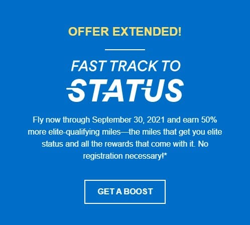 a blue and white advertisement