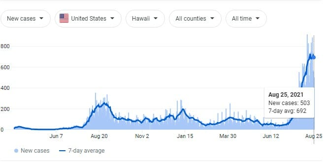 Hawaii Officials Are Asking Visitors To Wait Until The End Of October 2021