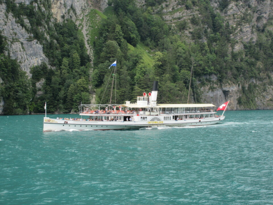 a boat on the water