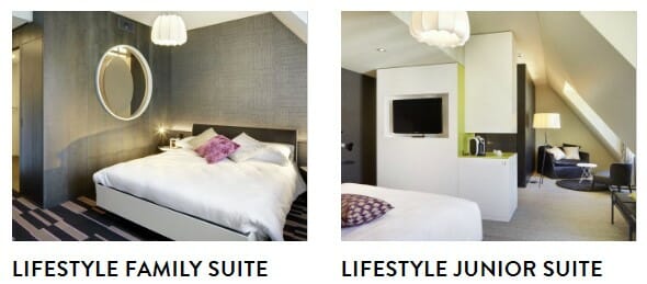 a collage of a bedroom