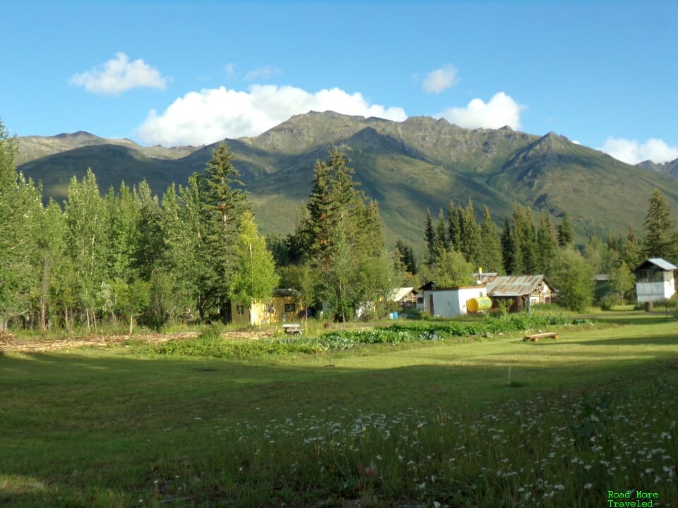 Brooks Range from Wiseman, Alaska