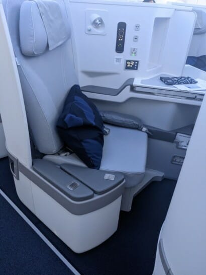Finnair Business class Seat