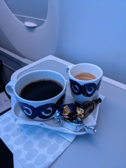 Finnair coffee