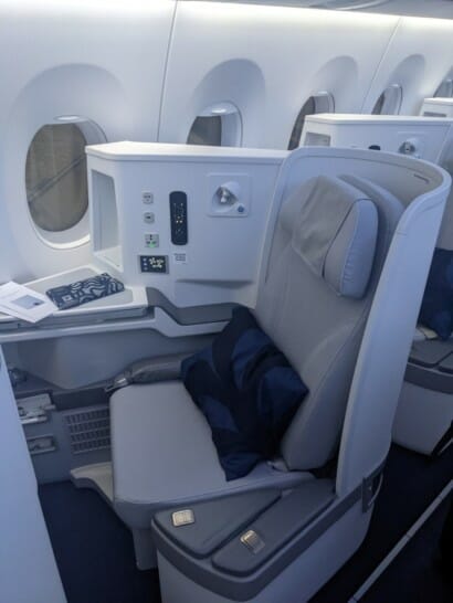 Finnair Business class Seat