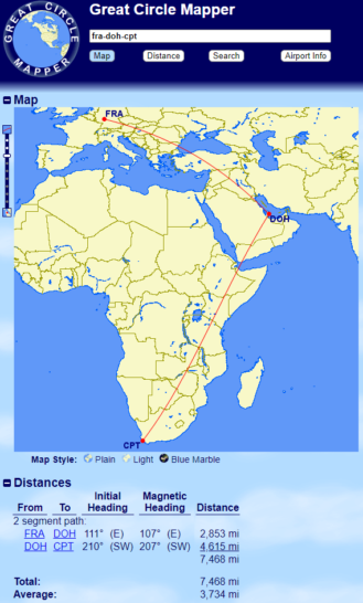 a map of the world