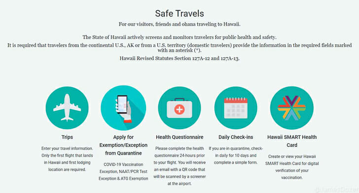 a screenshot of a travel agency