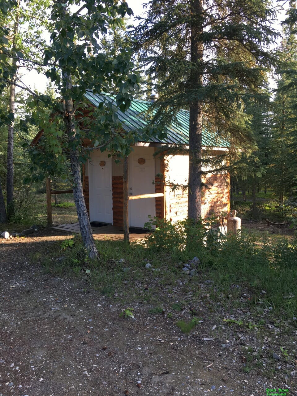 Main lodge shared bathrooms